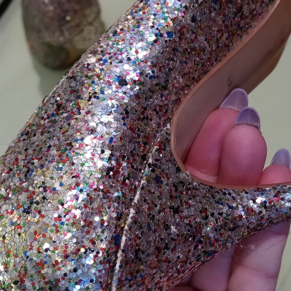 Women's Michael the ultimate party 👠🎉 4½" heel sparkle glitter shimmer 8 - Picture 8 of 13